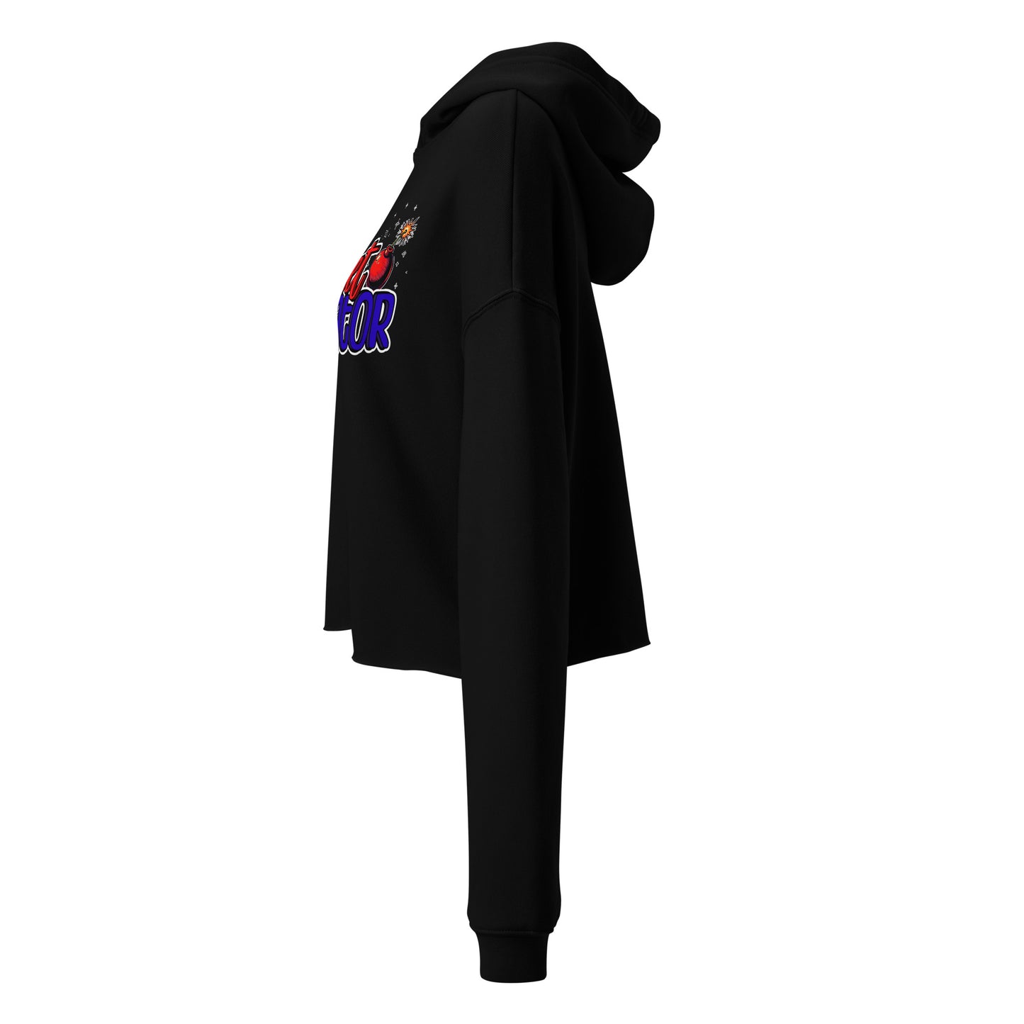 Sweet Agitator Dynamite Core Collection Crop Hoodie by Sweet Agitator