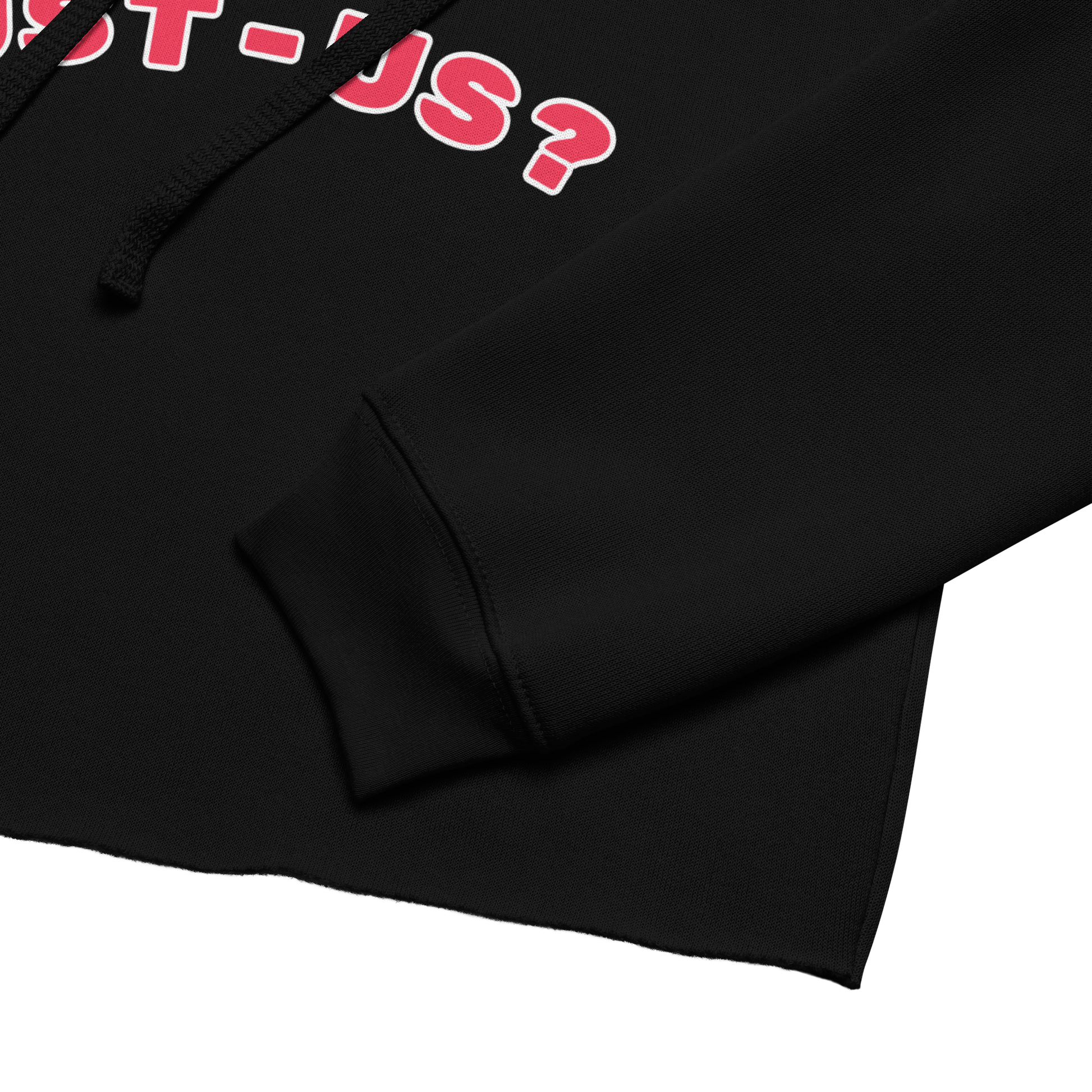Justice or Just-Us? Crop Hoodie by Sweet Agitator