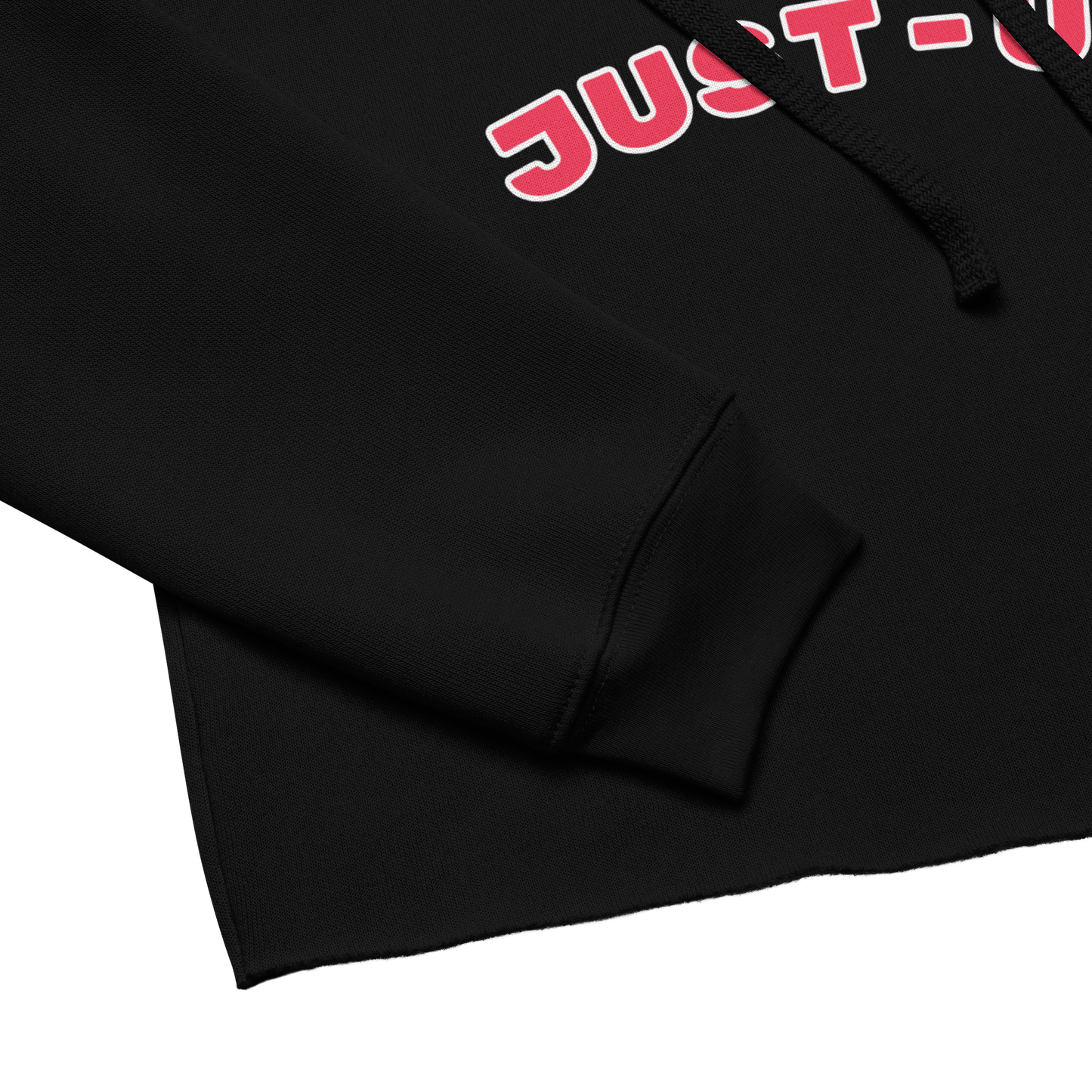 Justice or Just-Us? Crop Hoodie by Sweet Agitator
