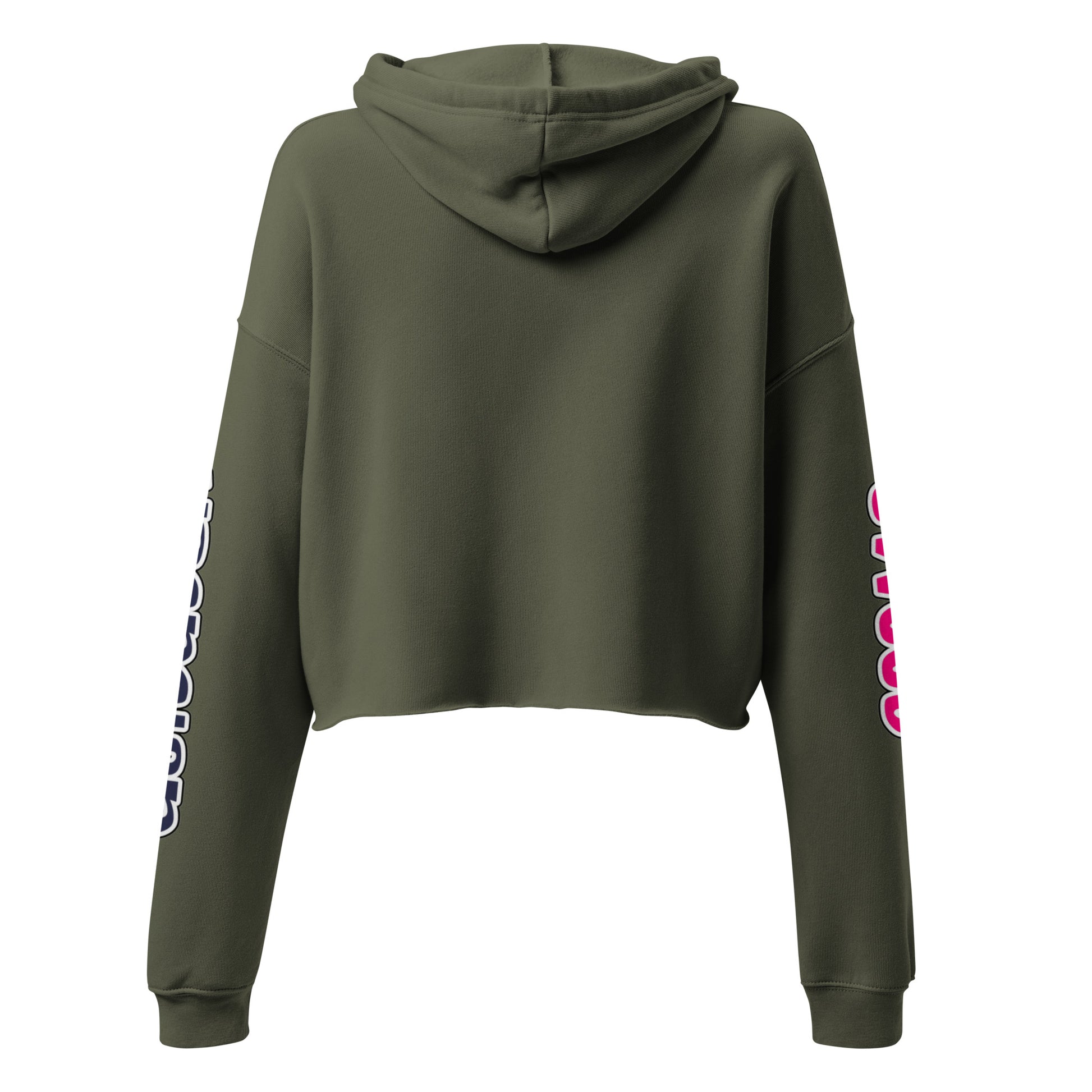She Doesn't Quit Cherry Granade Cropped Hoodie by Sweet Agitator