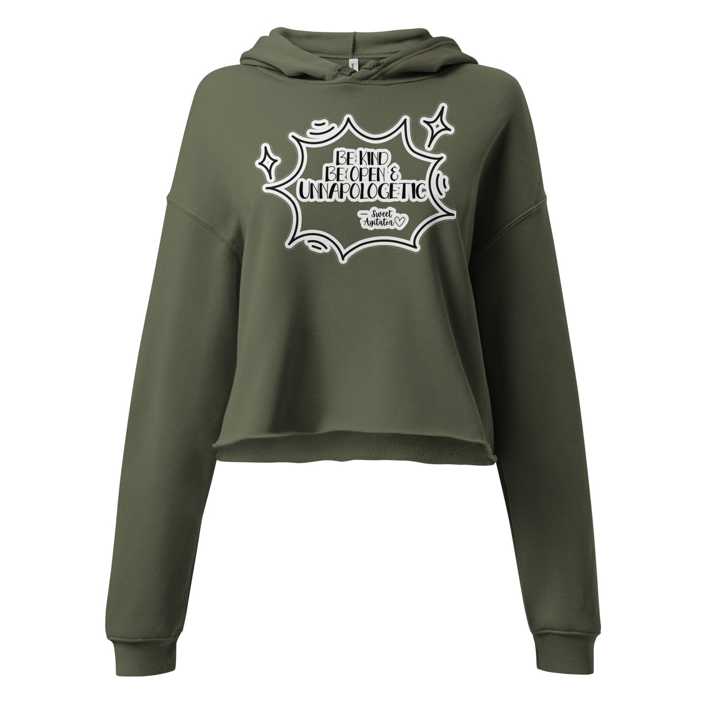Crop Hoodie by Sweet Agitator