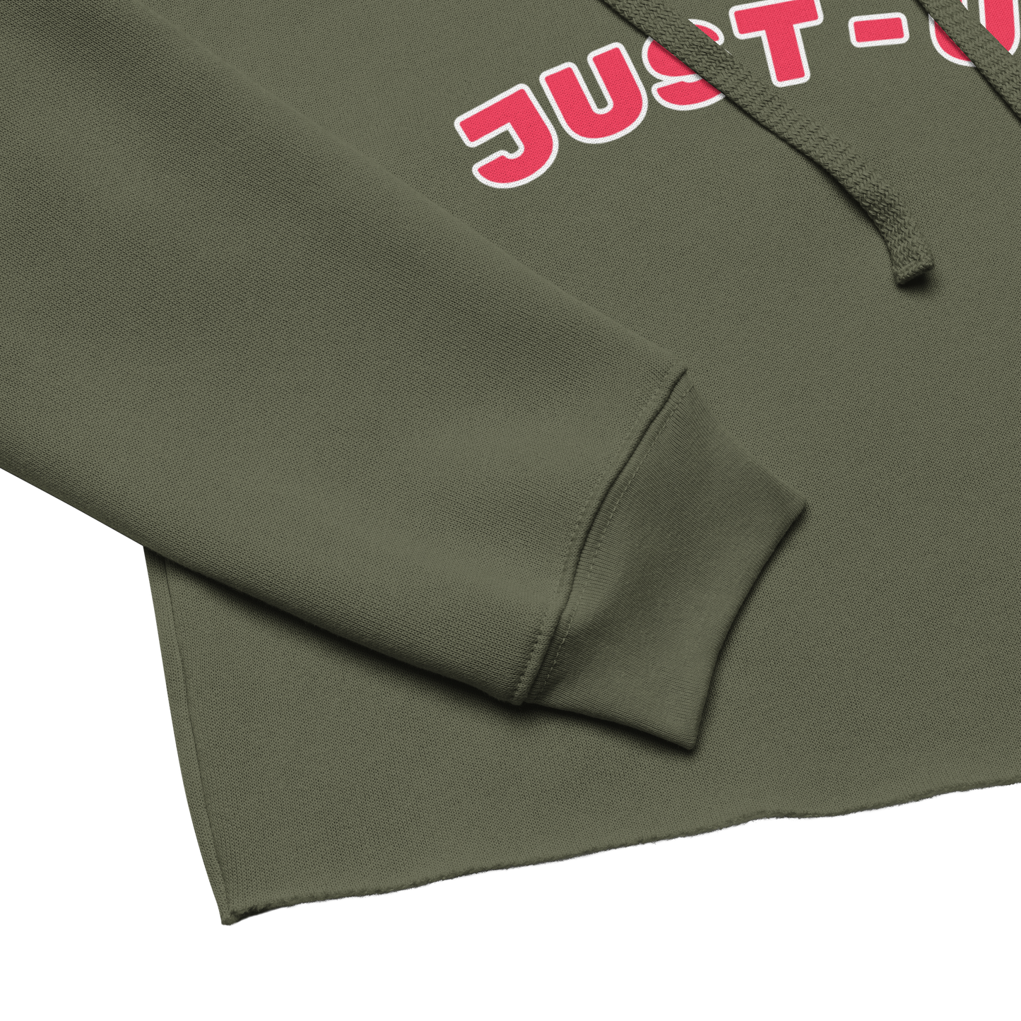 Justice or Just-Us? Crop Hoodie by Sweet Agitator