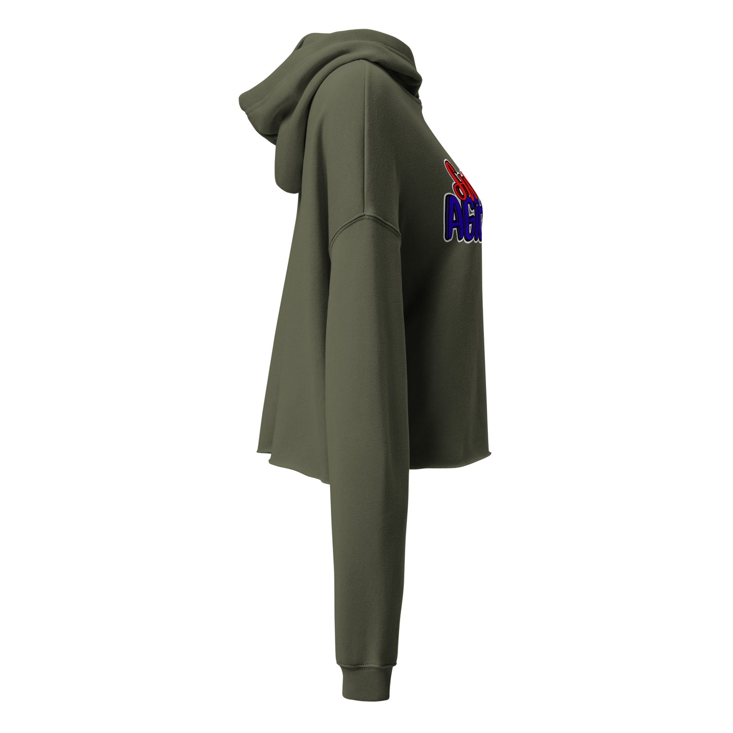 Sweet Agitator Dynamite Core Collection Crop Hoodie by Sweet Agitator