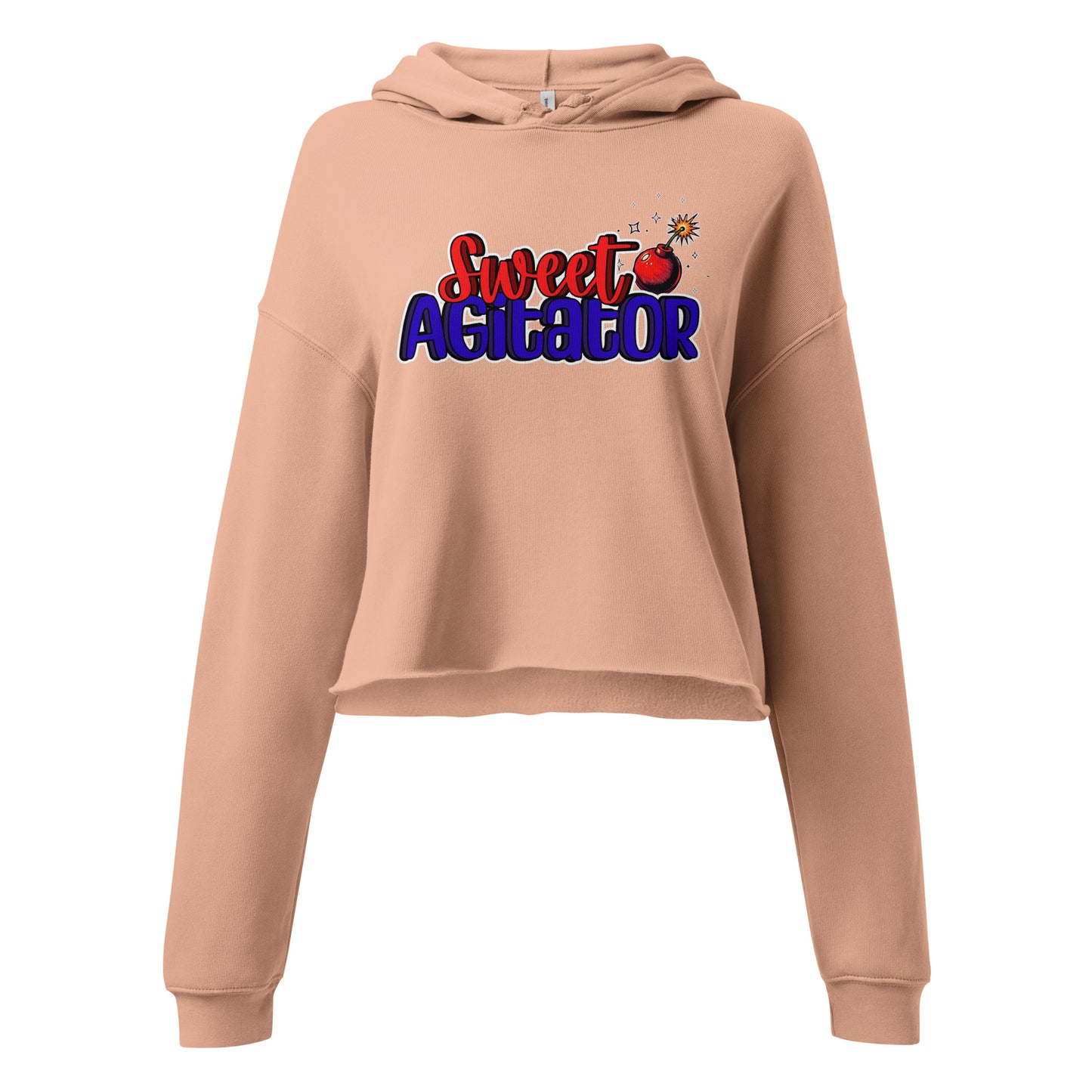 Sweet Agitator Dynamite Core Collection Crop Hoodie by Sweet Agitator