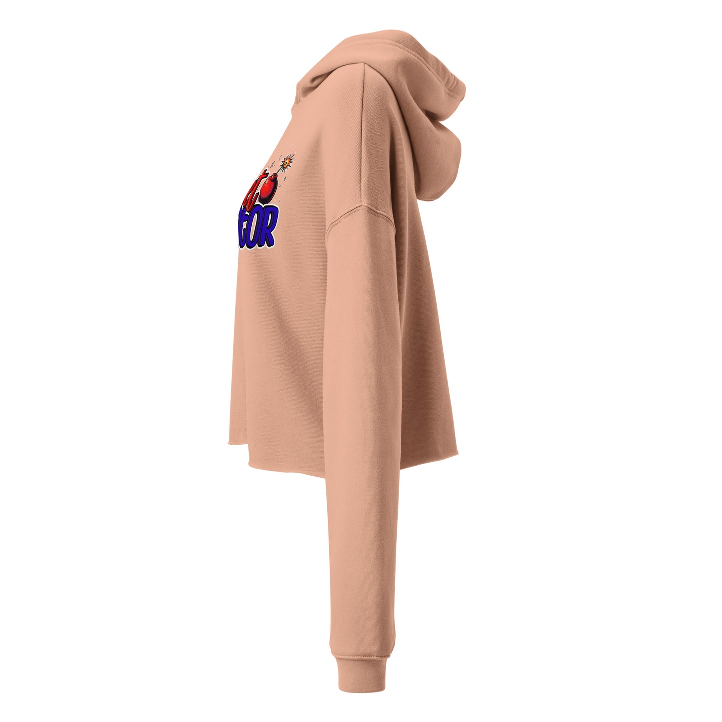 Sweet Agitator Dynamite Core Collection Crop Hoodie by Sweet Agitator