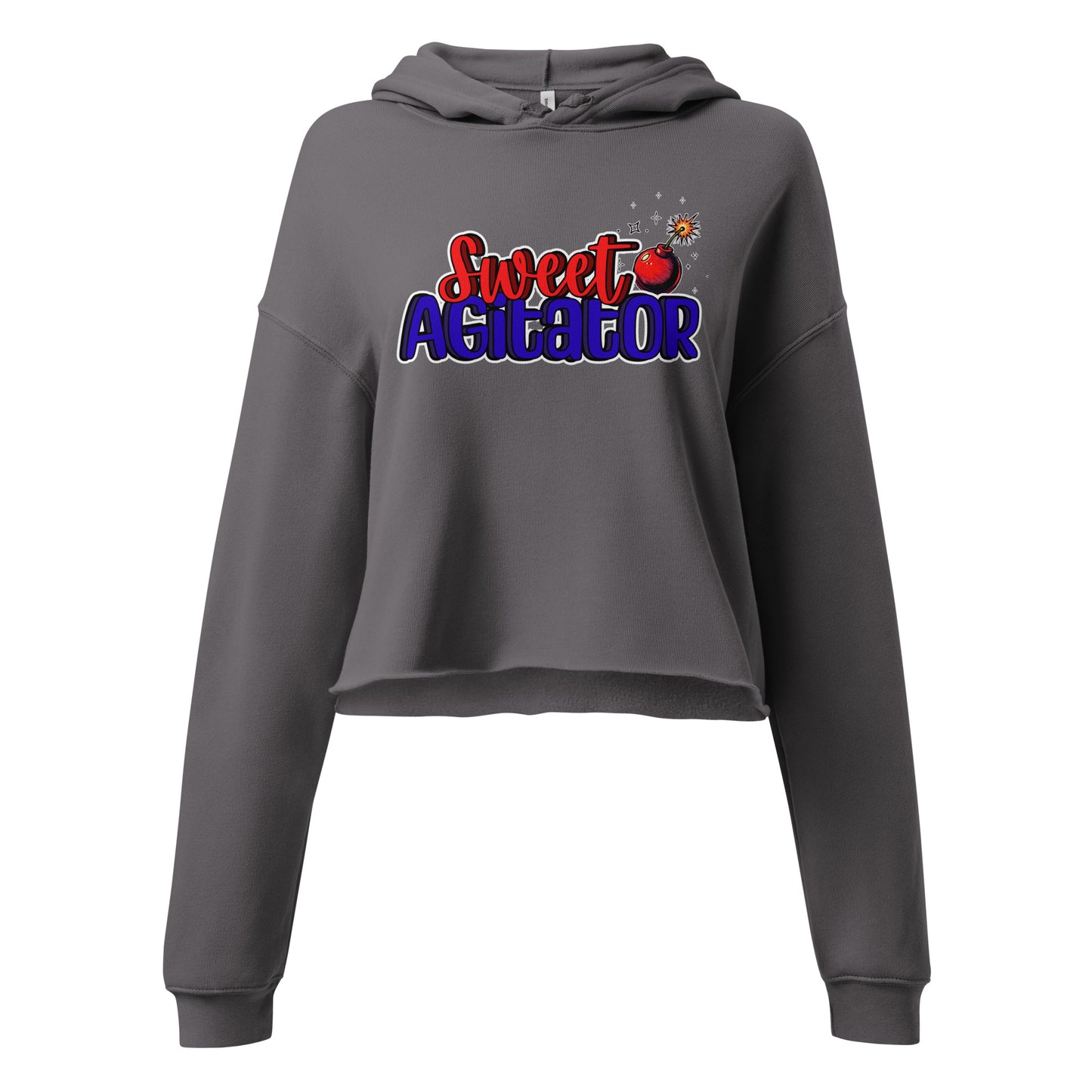 Sweet Agitator Dynamite Core Collection Crop Hoodie by Sweet Agitator