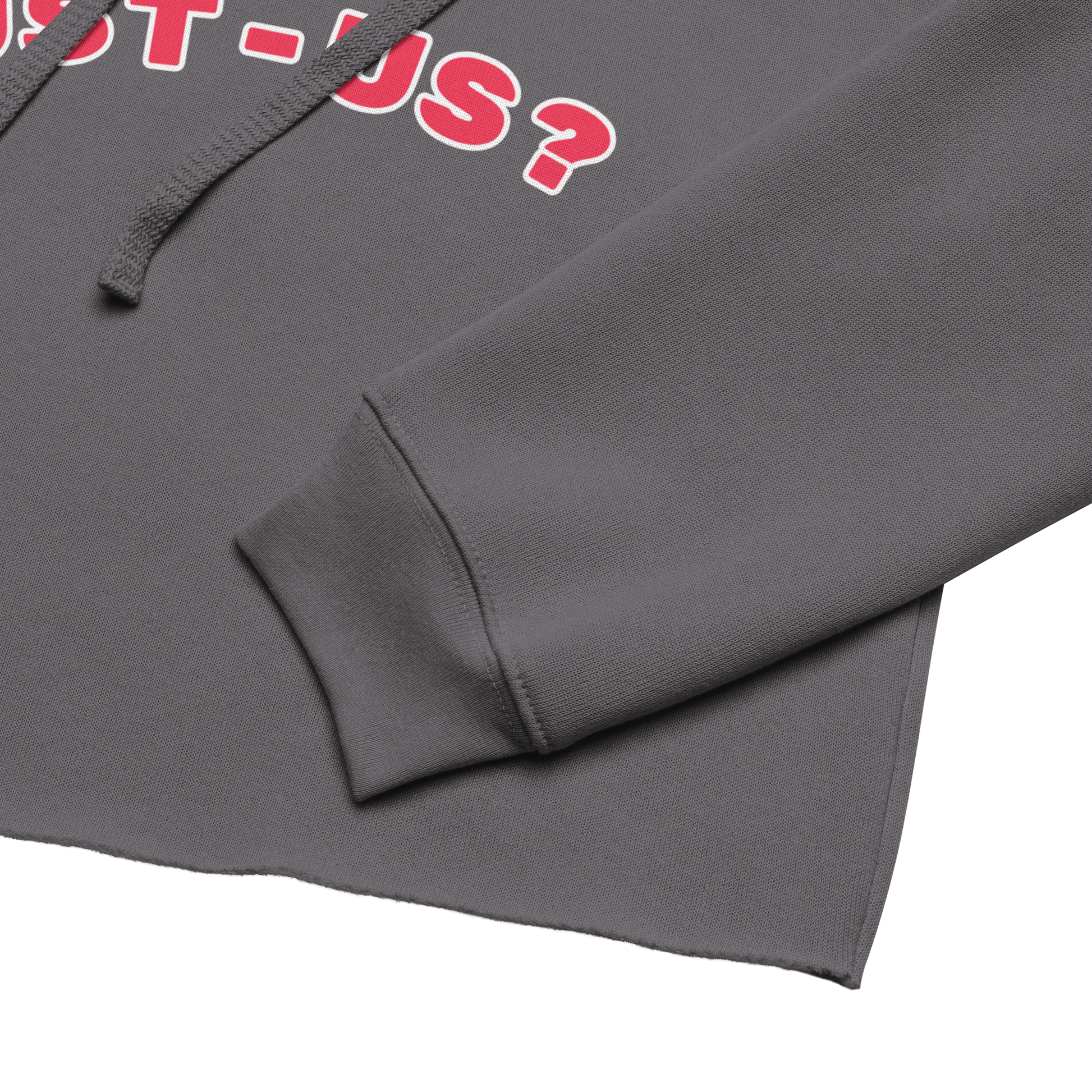 Justice or Just-Us? Crop Hoodie by Sweet Agitator