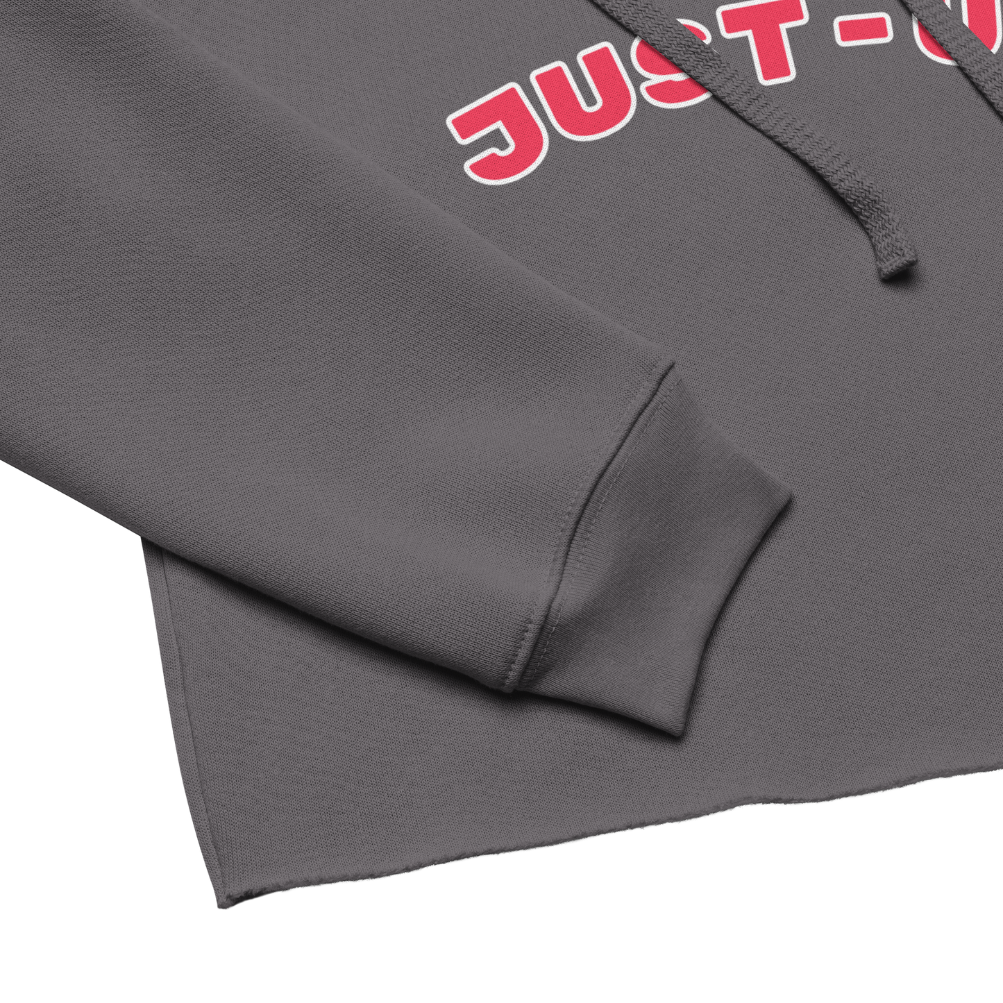 Justice or Just-Us? Crop Hoodie by Sweet Agitator