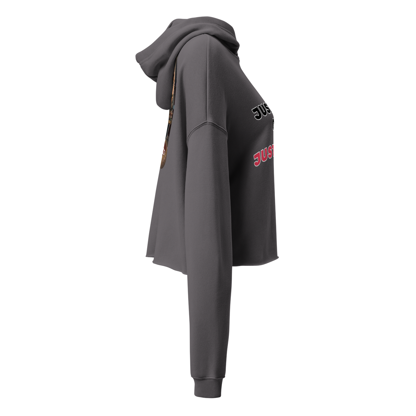 Justice or Just-Us? Crop Hoodie by Sweet Agitator