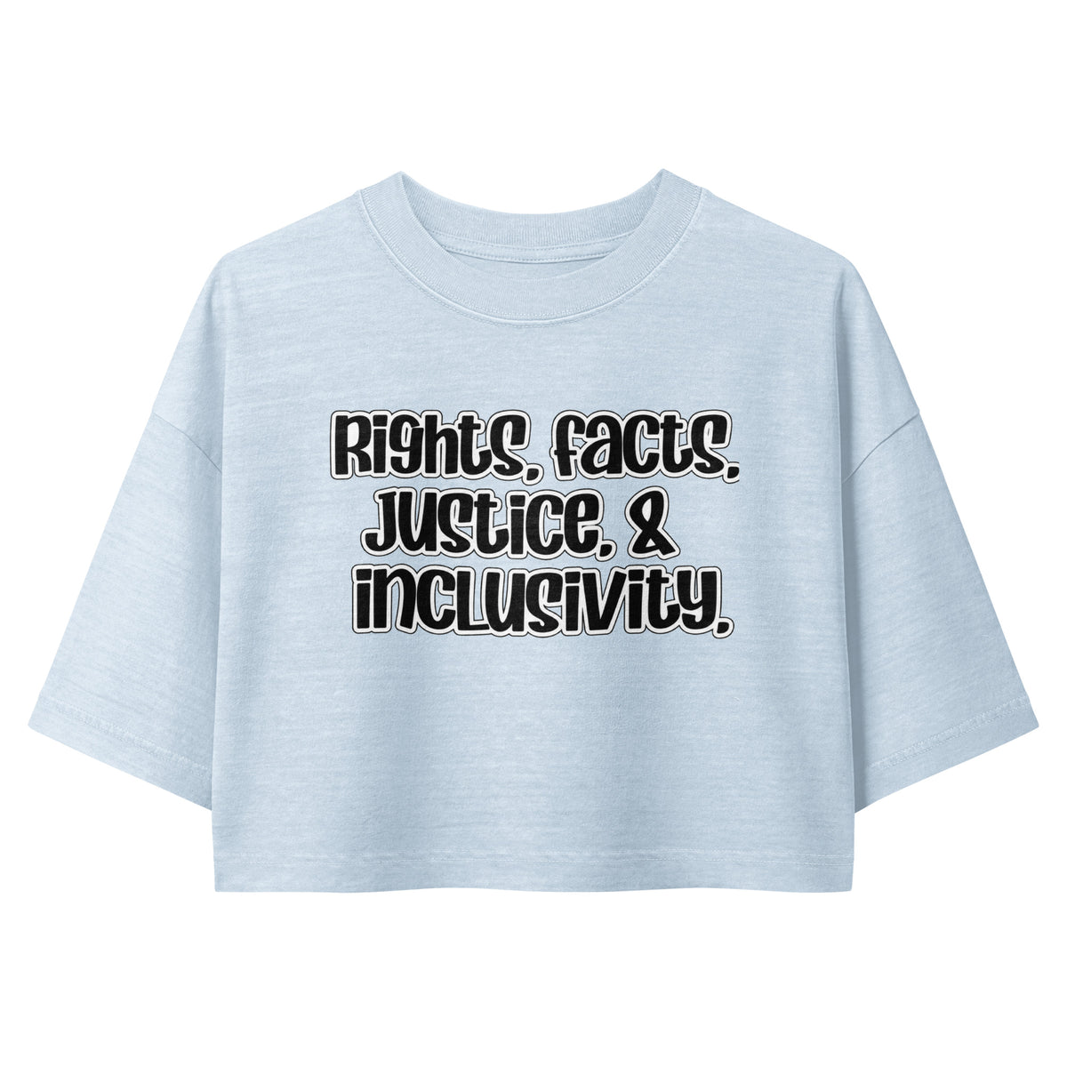 Women’s garment dye cropped tee by Sweet Agitator