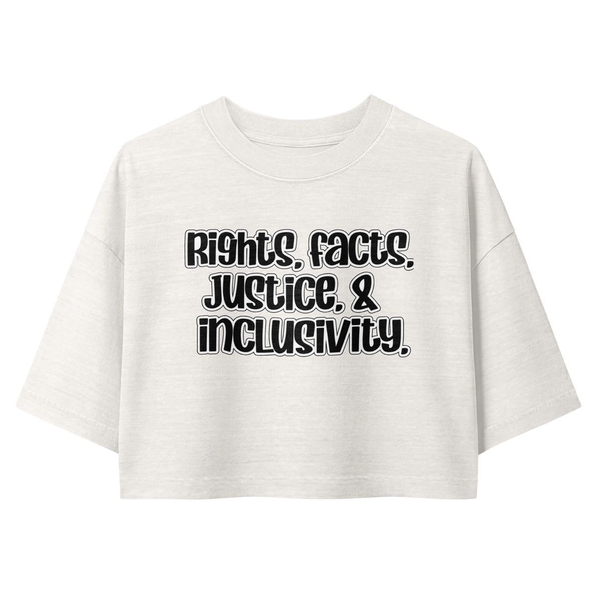 Women’s garment dye cropped tee by Sweet Agitator