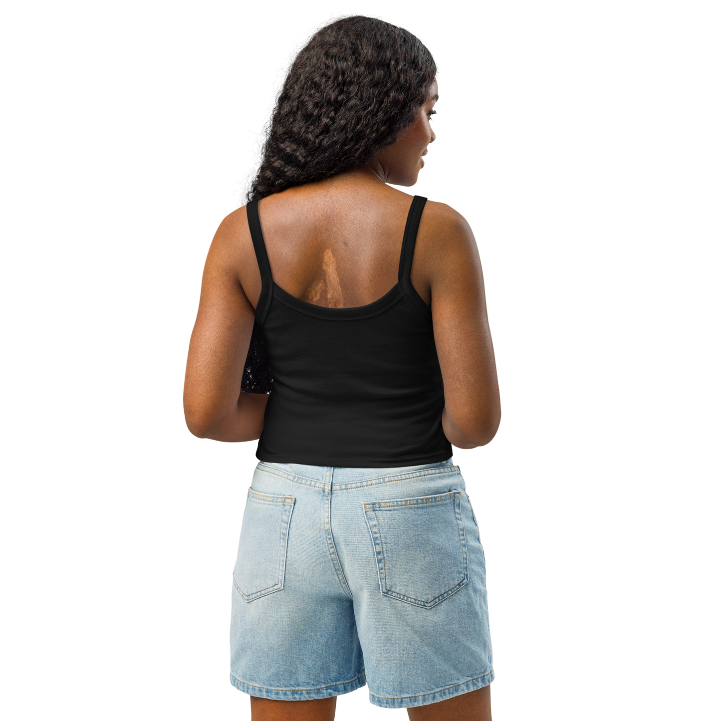 Lady Just-us? Micro-rib tank top by Sweet Agitator