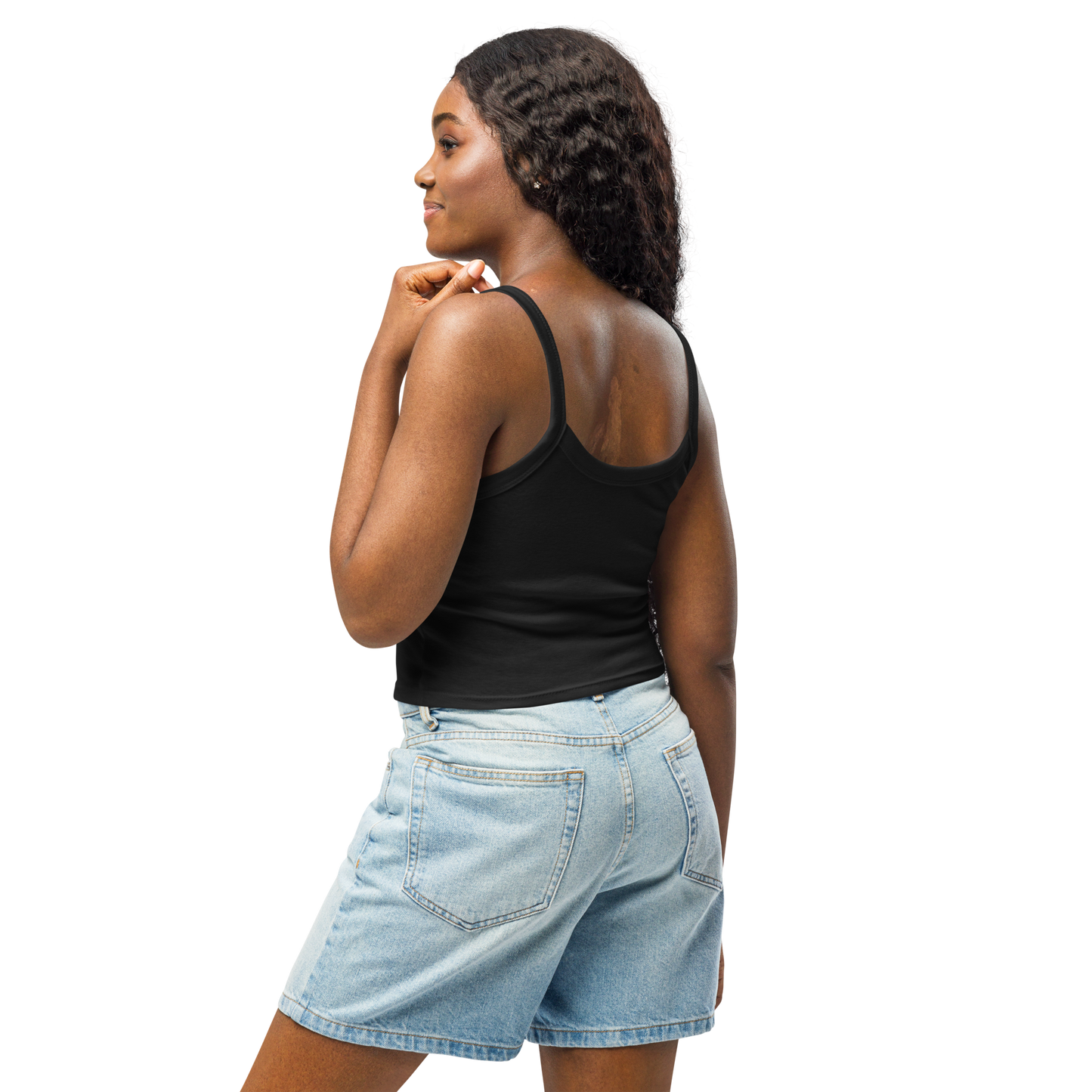 Lady Just-us? Micro-rib tank top by Sweet Agitator