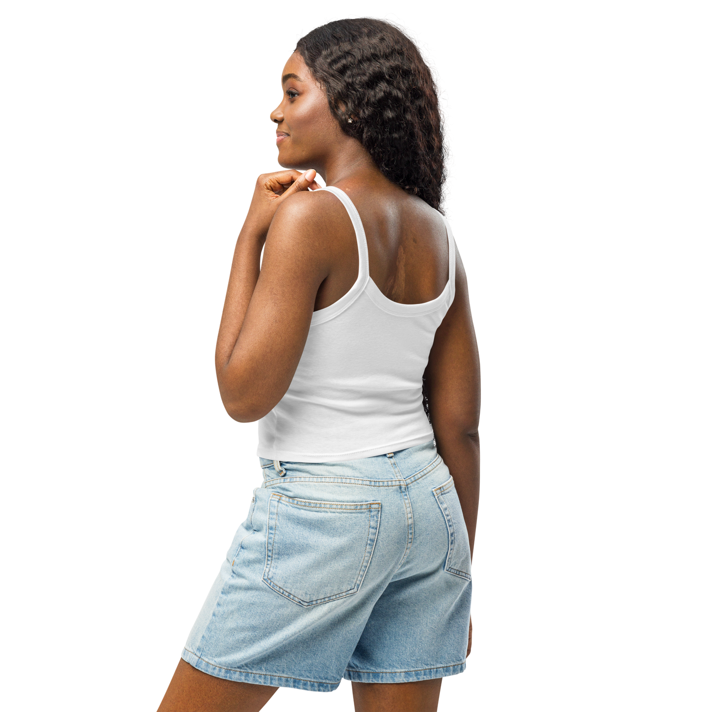 Lady Just-us? Micro-rib tank top by Sweet Agitator