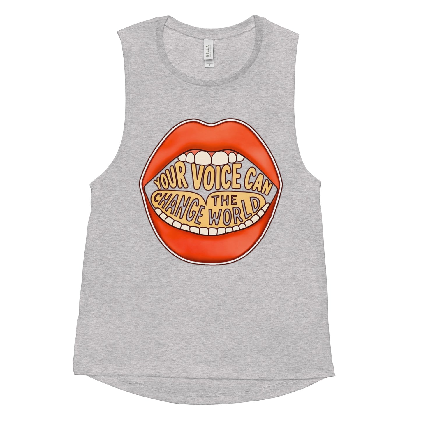 Ladies’ Muscle Tank by Sweet Agitator