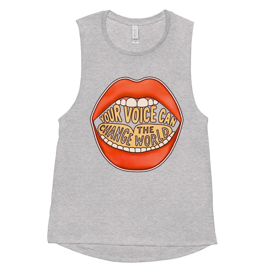 Ladies’ Muscle Tank by Sweet Agitator