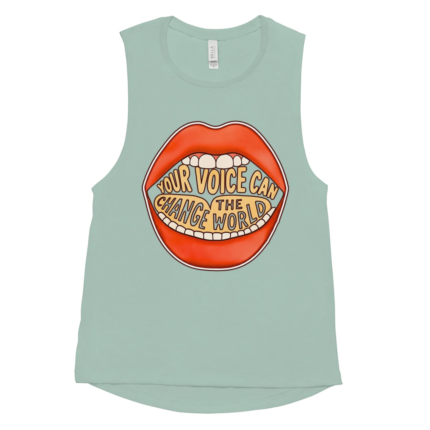 Ladies’ Muscle Tank by Sweet Agitator