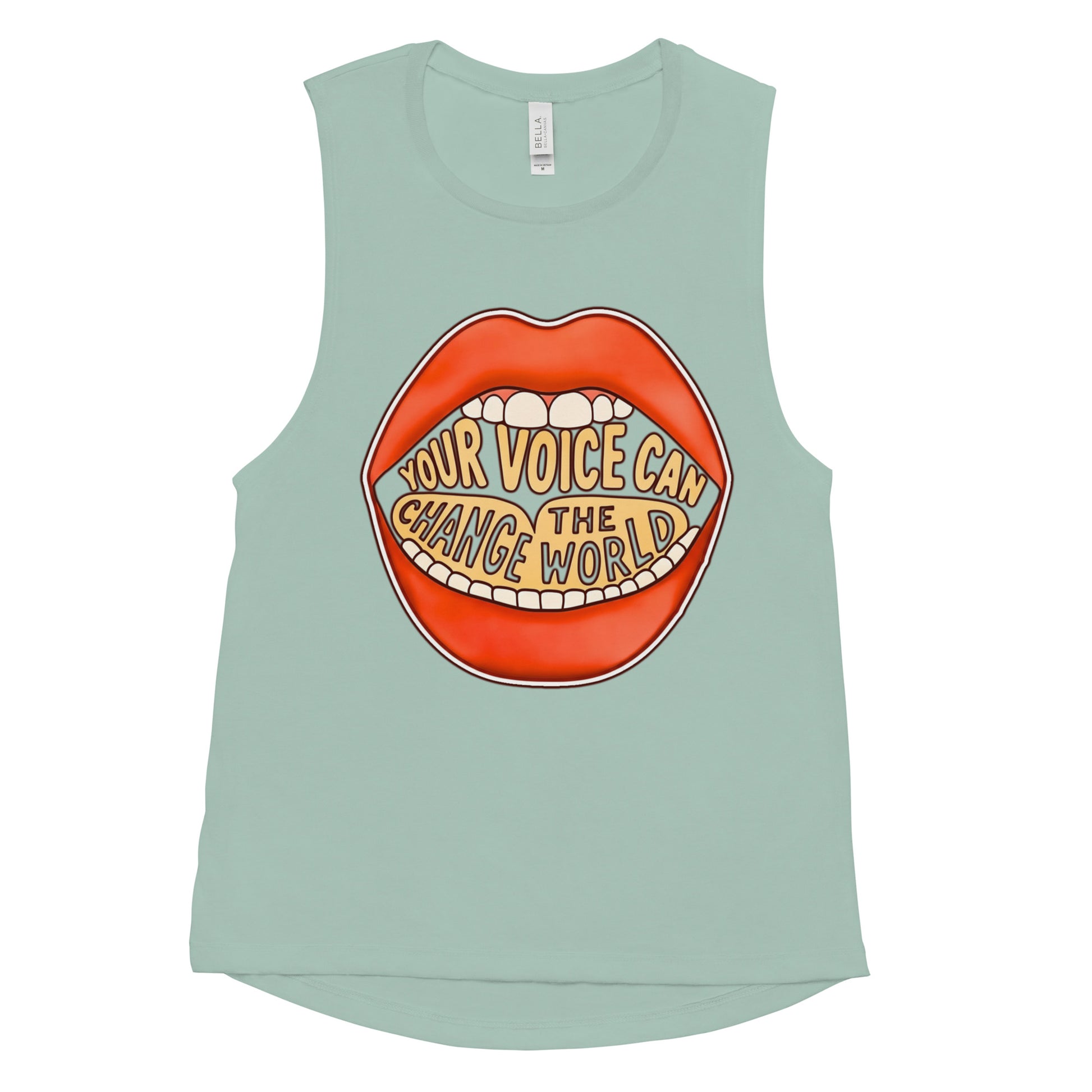 Ladies’ Muscle Tank by Sweet Agitator