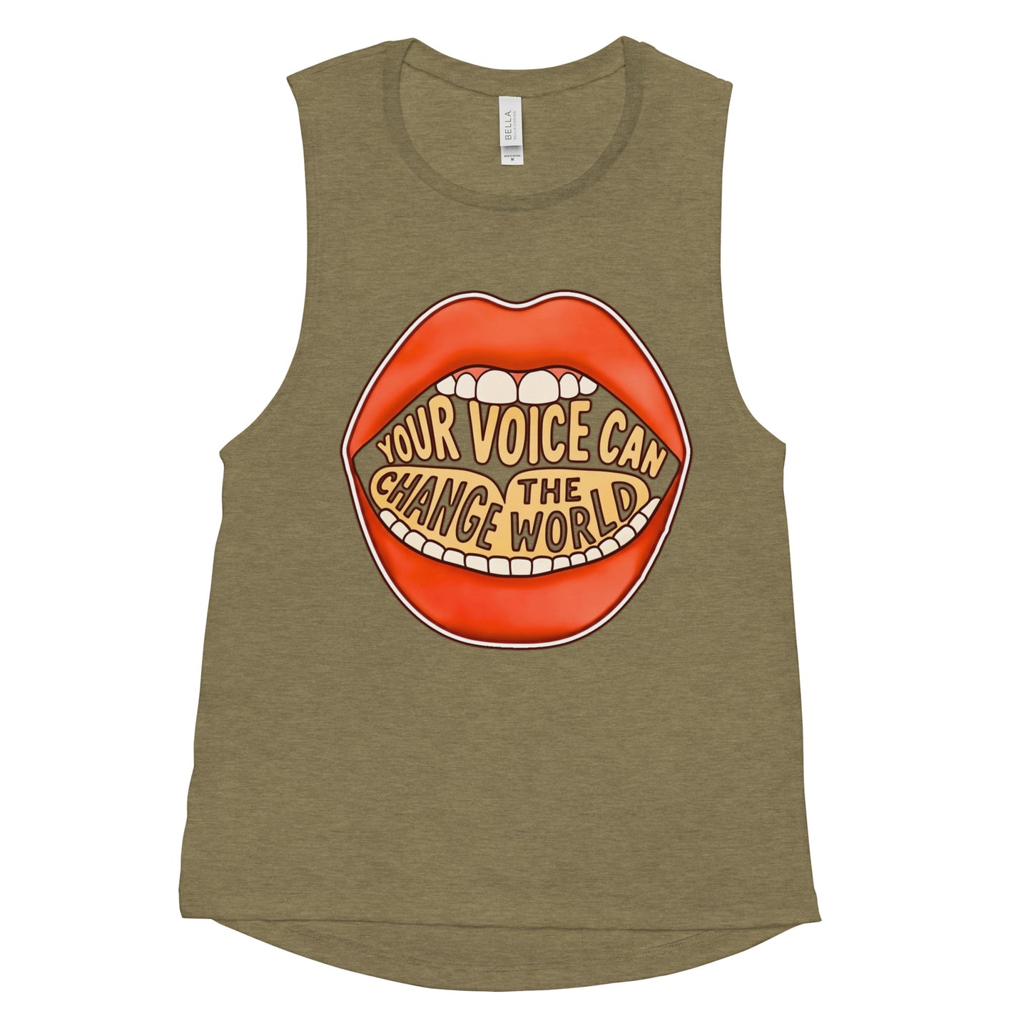Ladies’ Muscle Tank by Sweet Agitator