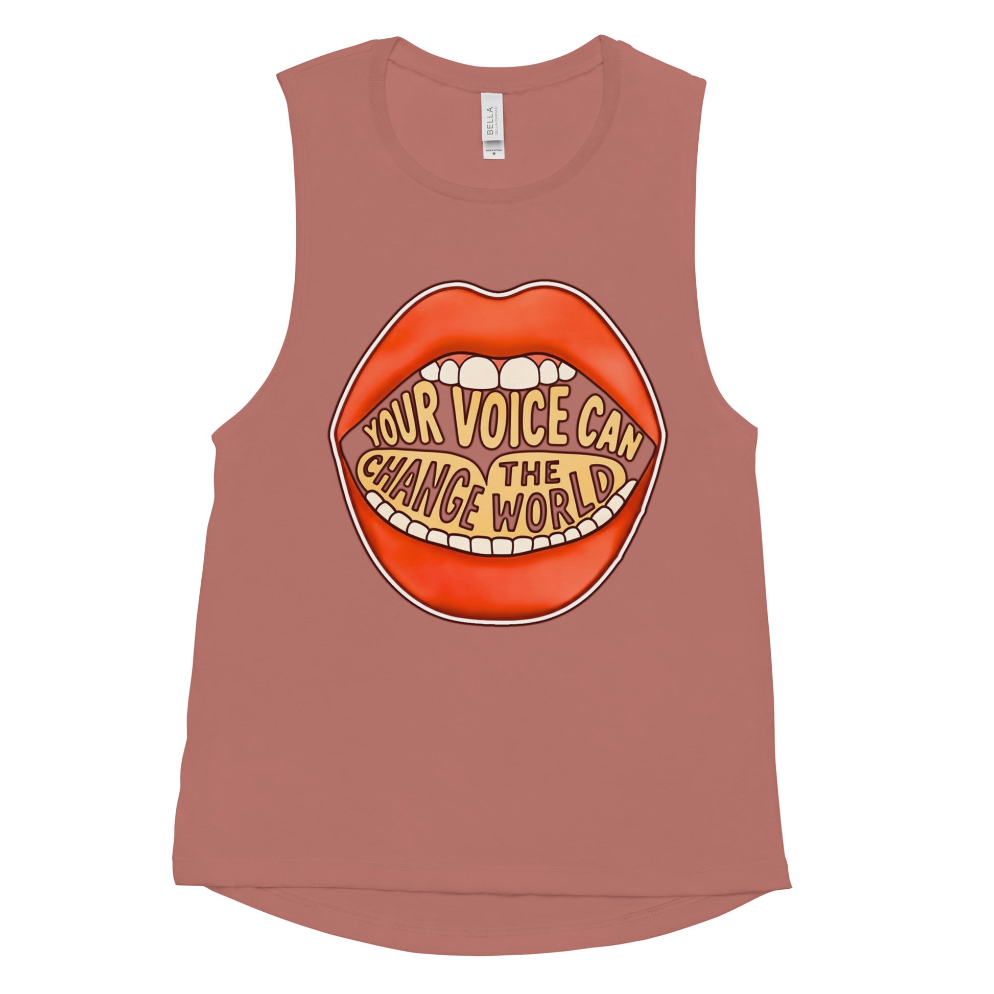 Ladies’ Muscle Tank by Sweet Agitator