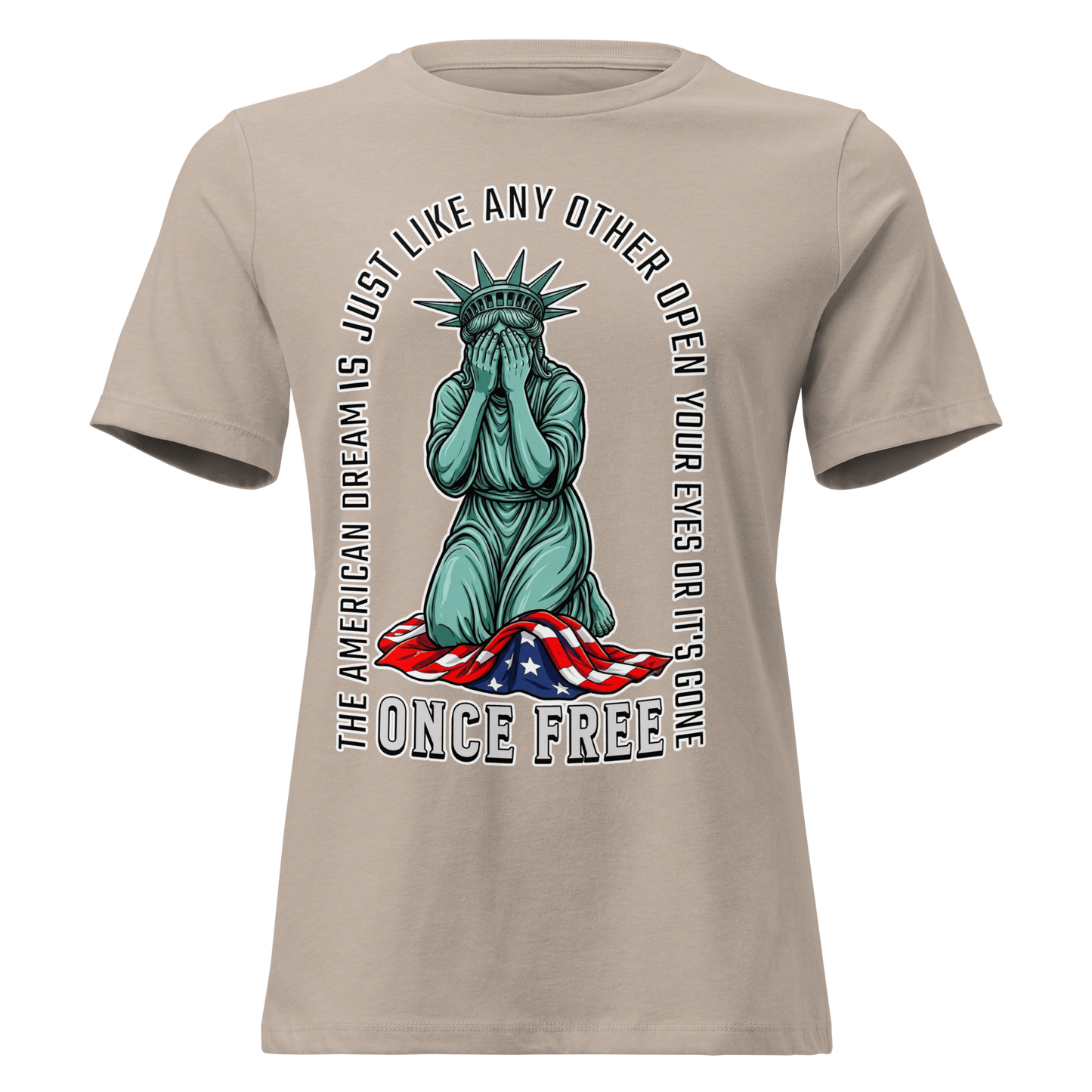 Once Free Women's Relaxed T-Shirt by Sweet Agitator