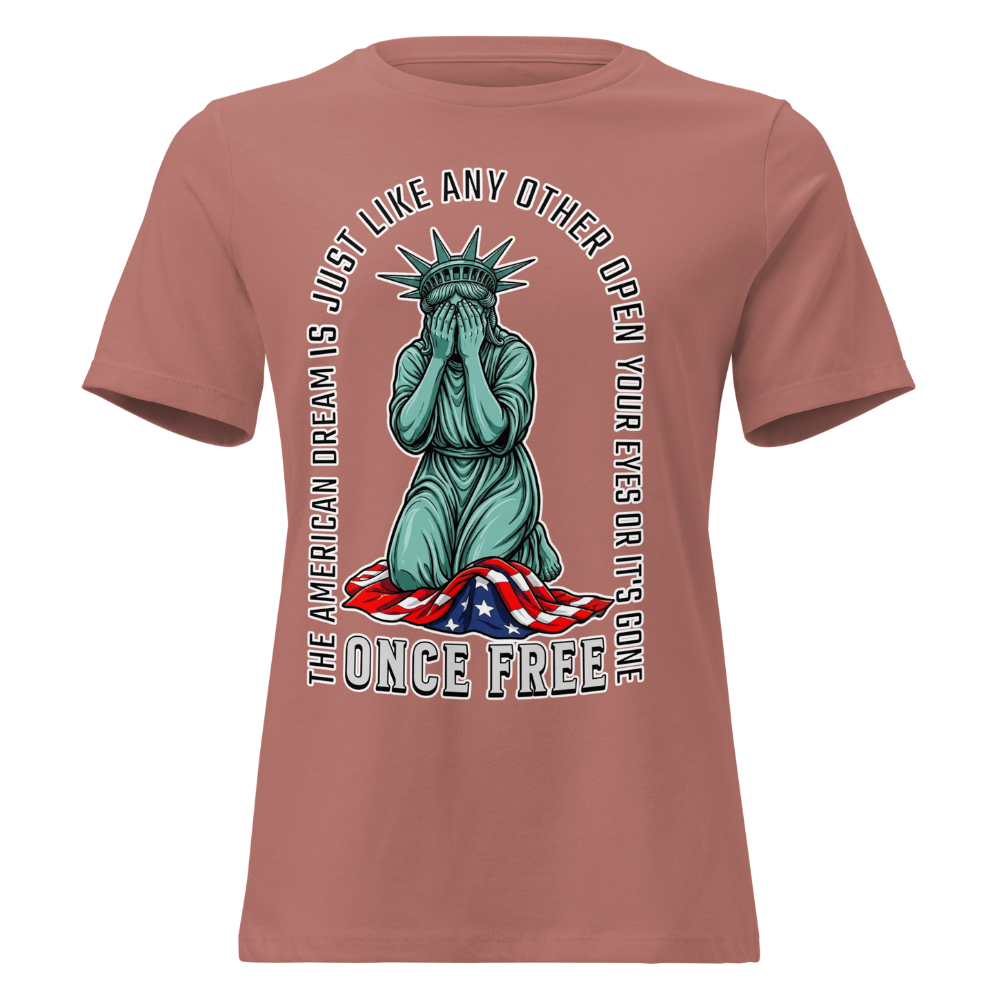 Once Free Women's Relaxed T-Shirt by Sweet Agitator