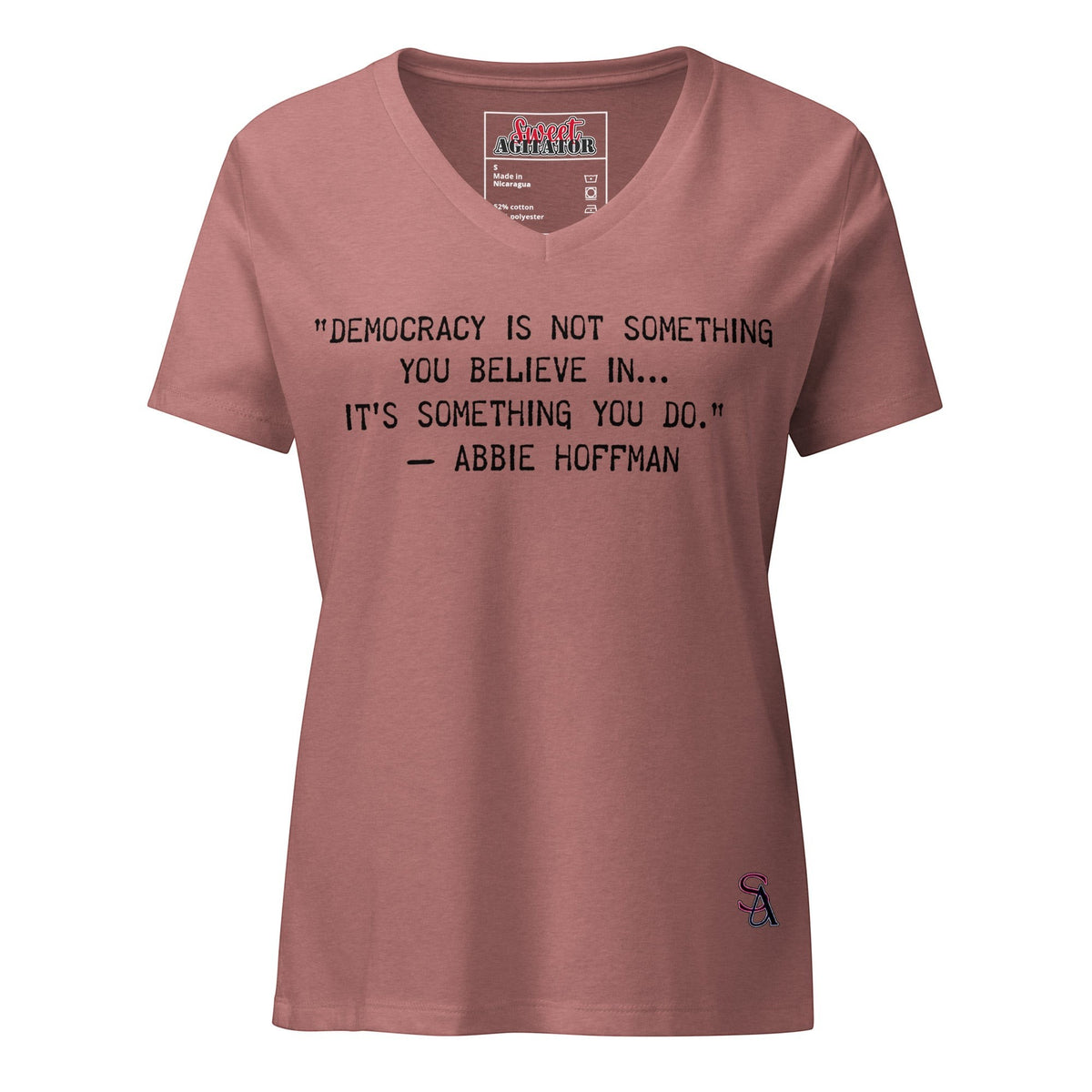 The Supreme Circus — 5 Justices & A Clown V-Neck Tee by Sweet Agitator