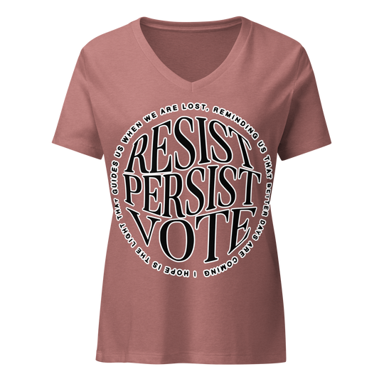 Resist Persist Vote For Her Women&