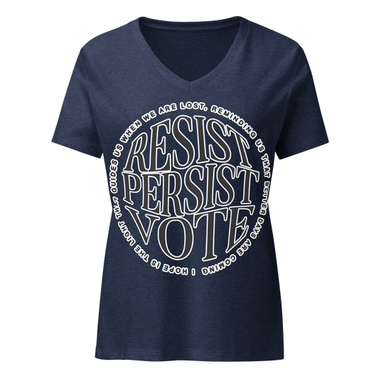 Resist Persist Vote For Her Women&