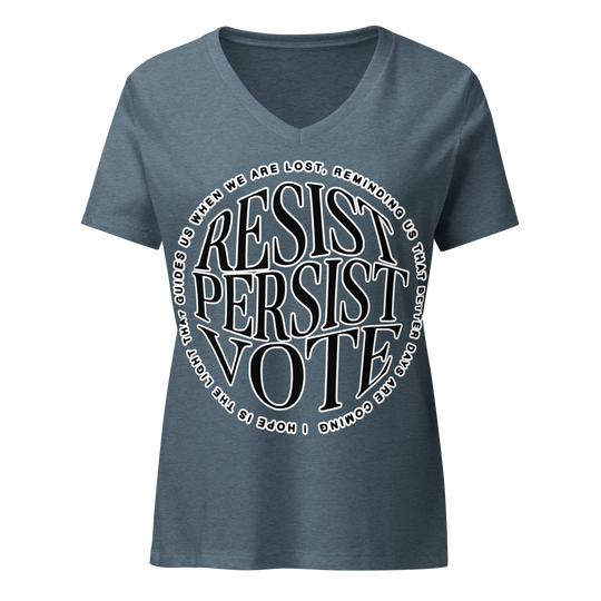 Resist Persist Vote For Her Women&