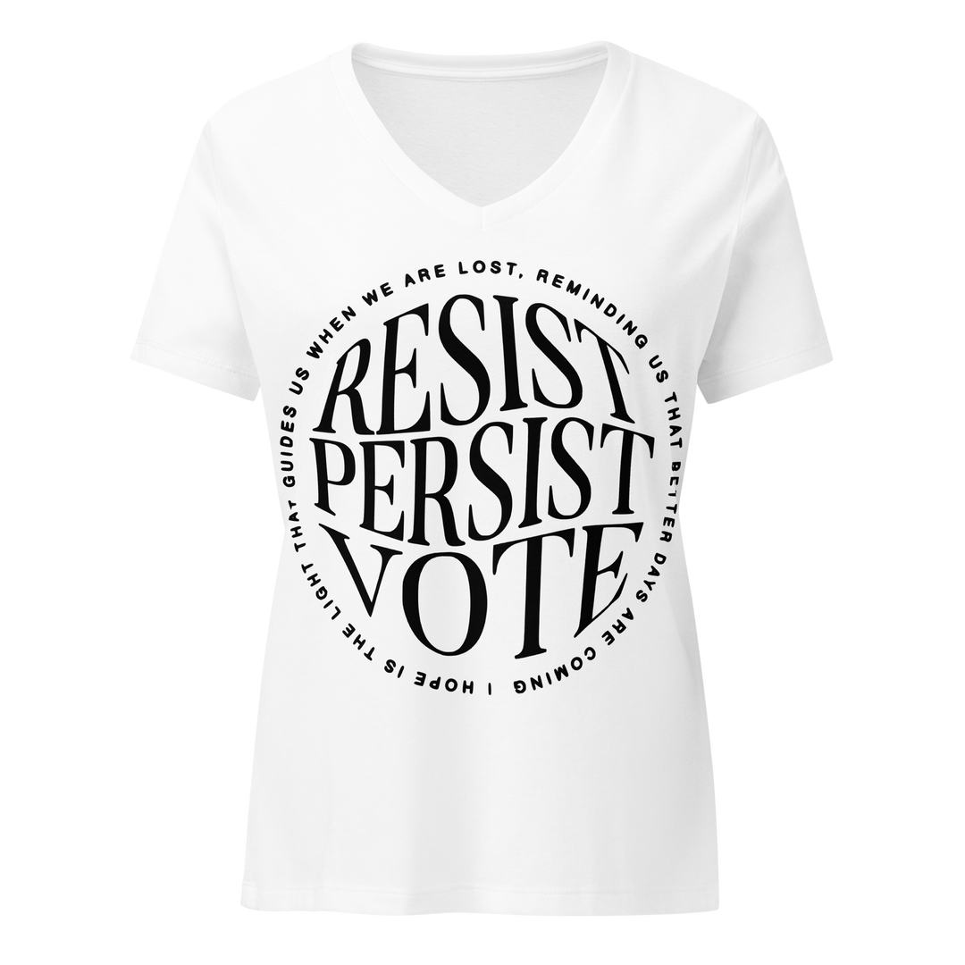 Resist Persist Vote For Her Women&